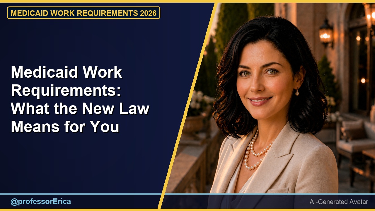 Medicaid Work Requirements: What the New Law Means for You